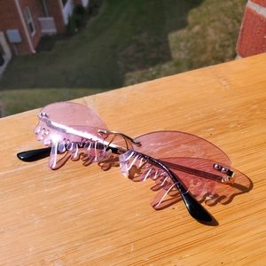 Slime detail sunglasses